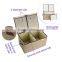 Natural Polyester Multipurpose Folding Collapsible Closet Clothes Storage Box With Lid