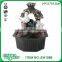 home decorative small fountain with bird drinking water