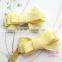 Cheap wholesale fabric craft girls hair bow handmade bow clip small hair clip