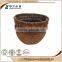 cheapest Accept OEM rustic hinging outdoor willow wicker basket no handles