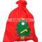 Hot sale christmas gift bag, christmas father bag, christmas eve gift bag