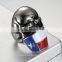 Jingli Jewelry factory wholesale stainless steel flag masked skull rings, custom epoxy titanium steel rings (GH-003)