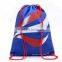 promotional 420D 210D Polyester Drawstring Bag with customzied logo printed