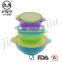 Baby Bowls With 3 Bright Colorful Bowls And 3 Lids Perfect For Babies And Toddlers