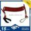 PVC coated nice 316 stainless Machine use Tool Lanyard