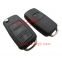 Key cover 3 Button auto car key blank for Audi