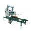 Portable Horizontal Wood Band Sawmill With Diesel Engine