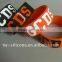 Personalized design silicone wristband for jewelry