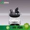 Ningbo wholesale 250ML spice can PP lid clear pet plastic spice bottle