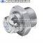 Stainless steel self-cleaning flat jet spray nozzle