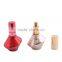 Unique Shaped 15ml Empty Aluminum Mist Glass Spray Bottle for Perfume Packaging With Crackle Colour
