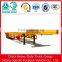 Factory Price 3 Axles 40ft Skeleton Container Trailer , 20ft Skeleton Semi Trailer Container Chassis