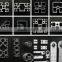 Custom designed profiles for industrial applications