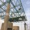 Steel space frame gate