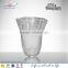 china different flower shaped glass flower vase for home decoration