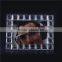OEM ODM transparent and brown crystal mini beautiful photo frame