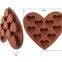 Chocolate Candy Jelly Heart Mold Silicone Tray