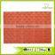 Kitchen Placemat Multi Colored PP Placemats, Solid Red