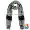 Grey With Black Lace Cotton Scarf Baby/Women Two Ues Scarf Shawl Warm Winter Scarf And Shawl 2016