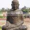 Indian style outdoor fengshui products marble siting indonesian statues hot sale