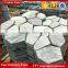 Cheap Irregular slate landscaping stone paving on mesh