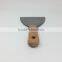 Wooden handle carbon steel scraper