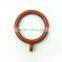 High Quality Plastic Curtain Rod Rings With Eyelet ID34mm/OD46mm & ID26mm/OD33mm - 9 Colours