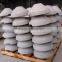 Cement block base stone for clothesline pole