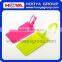 PVC luggage tag, jelly tag