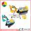 2016 Hot sale rotation function toys car with Engineering hat