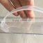 strong thick transparent clear PVC displaying gift handle box