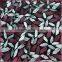 Multicolor leaves embroidery design mesh fabric, lace embroidery fabric