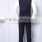 Autumn and winter men's striped British leisure slim fashion business 3 piece suit