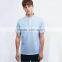 plain blue polo with chest pocket 100 percent cotton mens polo shirts t-shirt