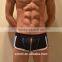 high quality 100% cotton hot sale color matching new design underwear man basic boxer