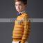 High qulity wool cashmere knitted children's sweater in stripe pattern