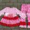 Lovely Kids Boutique Toddler Girls Boutique Clothing Sets Girls Valentines Day Outfits Wholesale