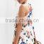 2017 NEW Halter Floral Print Jumpsuit Romper Summer Women Chiffon Playsuit apparel