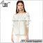 Soft allover puckered weave mint linen stripe blouse