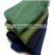 Wholesale 100% cotton outdoor military green socks for men