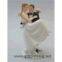 Winter Skiing Wedding Couple Figurine