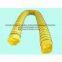 PVC light weight and flexible spiral duct with straight sleeve