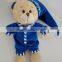 Mini Animated Christmas Bear Toy Gift With Santa Hat and Suits