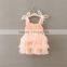 New Kids Girls Birthday Girl Dress Cute Sequin Sleeveless Vest Princess Lace Dress 11 color Baby Dresses For Girls Vestido