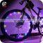 New Waterproof 20 Led Lamp Bike Bicycle Wheel Light + Rear Safety Flashlight