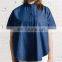 Navy Blue Cotton Cool Top for Women