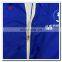 Extra Large Ripstop Polyester and PVC Long Raincoat in Blue