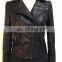 CUSTOM women fashion pu leather jackets coat