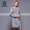 New fashion high qualit full length fitted women cashmere casual woolen coat