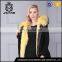 Wholesale winter fur coat with fur collar and lining for women and men